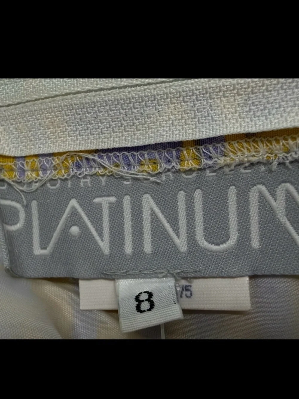 Vintage Platinum by Dorthy by Schoelen Abstract Pastels Pencil Skirt